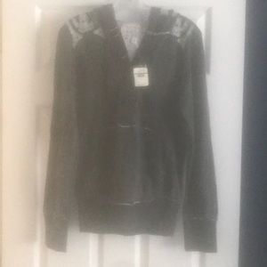 Hooded  free people light weight sweatshirt